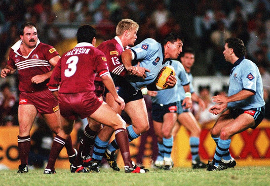 Where did Queensland and NSW get their Colours