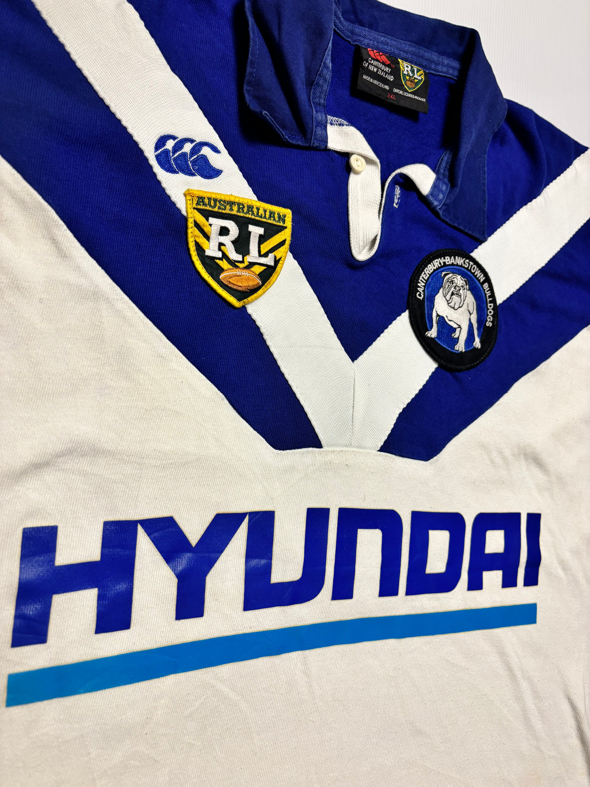 Canterbury Bankstown Bulldogs 1995 Jersey - XXXL