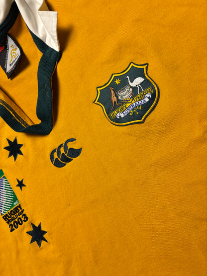 Australia Wallabies 2003 World Cup Jersey - Large