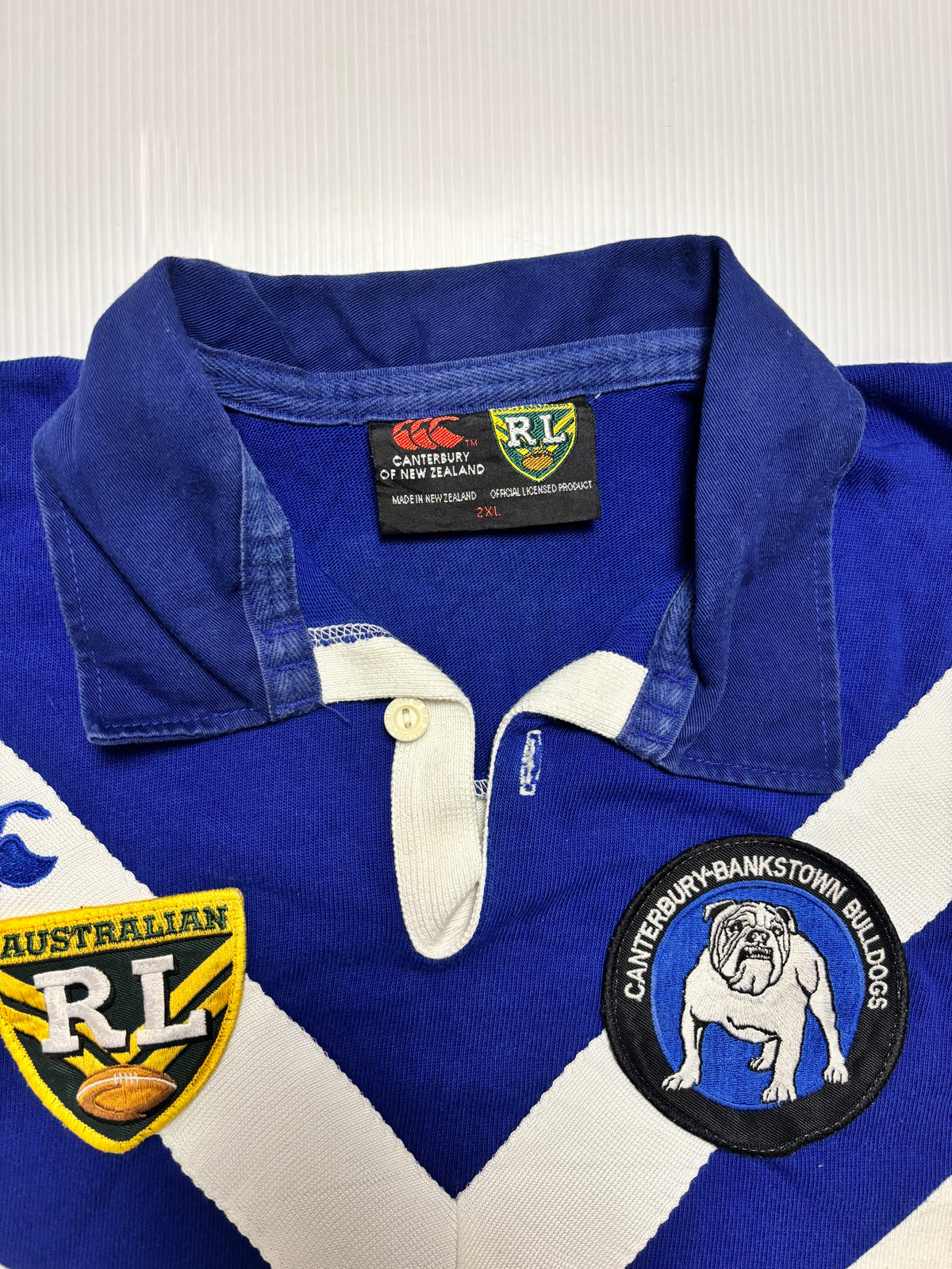 Canterbury Bankstown Bulldogs 1995 Jersey - XXXL