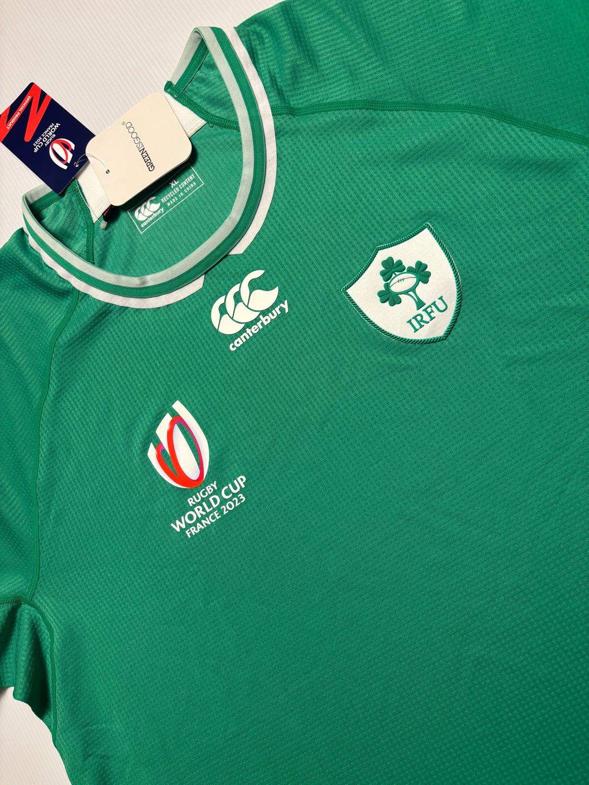 Ireland 2023 World Cup Jersey BNWT - XL