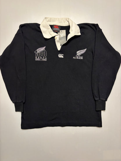 New Zealand All Blacks 1992 100th Anniversary Jersey - Medium