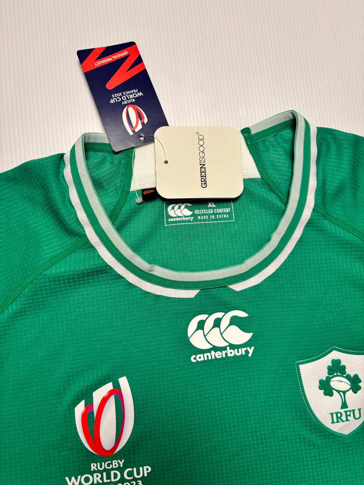 Ireland 2023 World Cup Jersey BNWT - XL