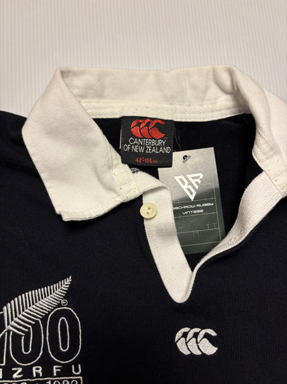New Zealand All Blacks 1992 100th Anniversary Jersey - Medium