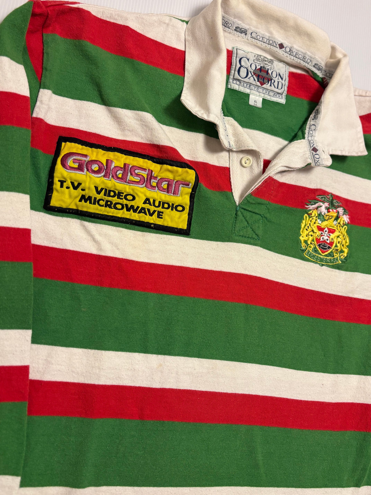 Leicester Tigers Jersey 1995/6 - Large/XL