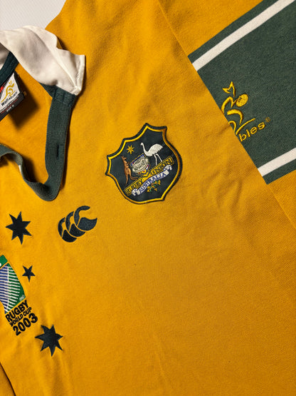 Australia Wallabies 2003 World Cup Jersey - Small