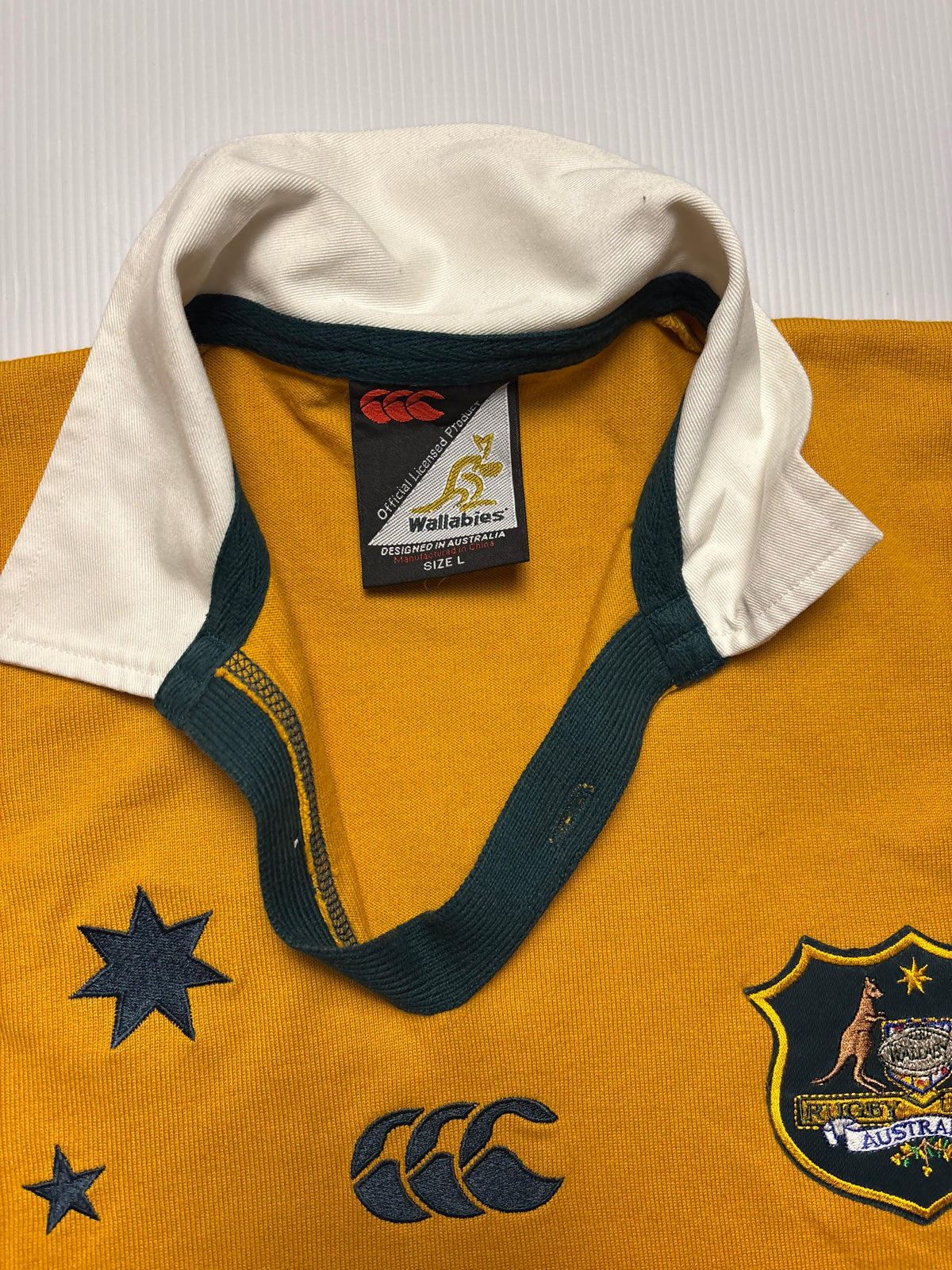 Australia Wallabies 2003 World Cup Jersey - Large