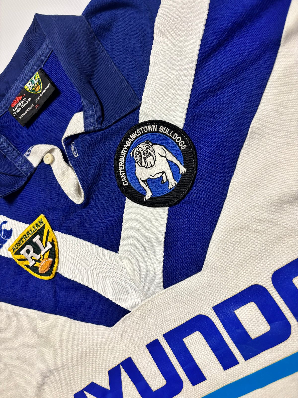 Canterbury Bankstown Bulldogs 1995 Jersey - XXXL
