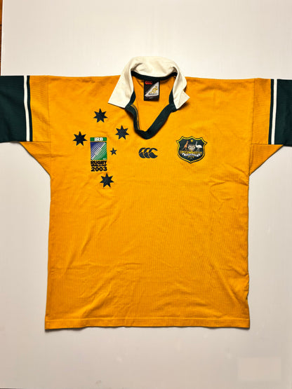 Australia Wallabies 2003 World Cup Jersey - Large