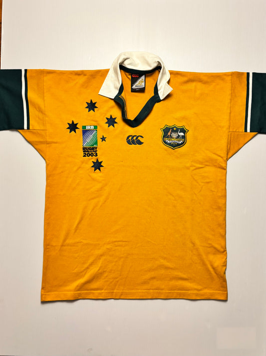 Australia Wallabies 2003 World Cup Jersey - Large