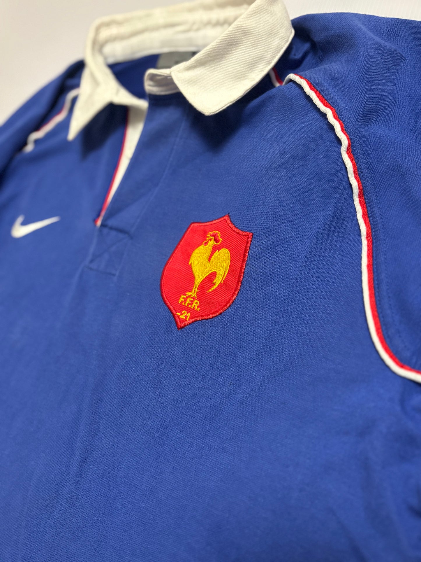 France Matchworn U/21 Jersey 2003 - XL/XXL