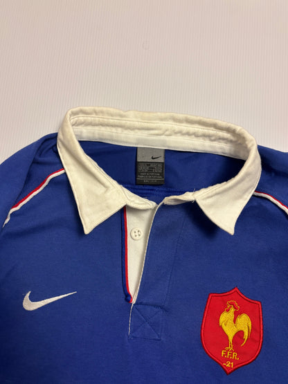 France Matchworn U/21 Jersey 2003 - XL/XXL